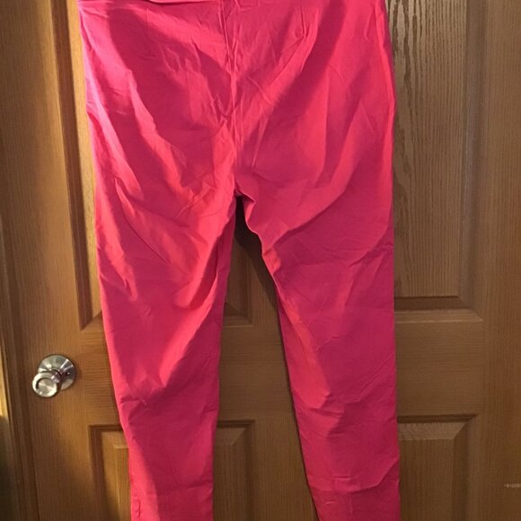 89th & Madison Hot Pink Pants - Picture 2 of 2